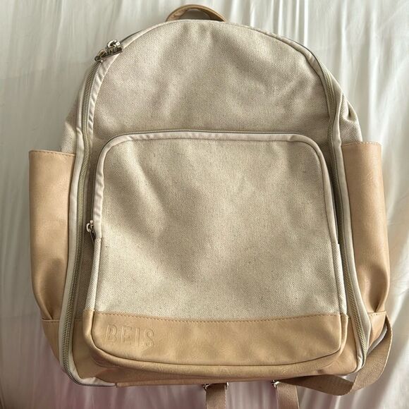 Beis Back Pack in the color Beige. new with no tags - Picture 6 of 7